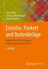 Estriche, Parkett und