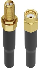 1m WLAN SMA Kabel Antennenkabel Verlängerung vergoldet WiFi 50 Ohm