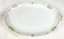 Rosenthal Iris Servierplatte 38,5 cm, sehr feines, seltenes Dekor 1898-1906