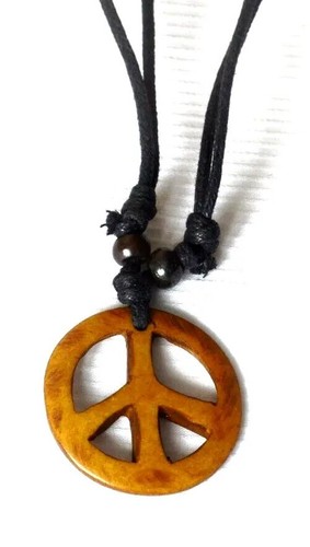 Hals kette peace hippie - hals, kette,