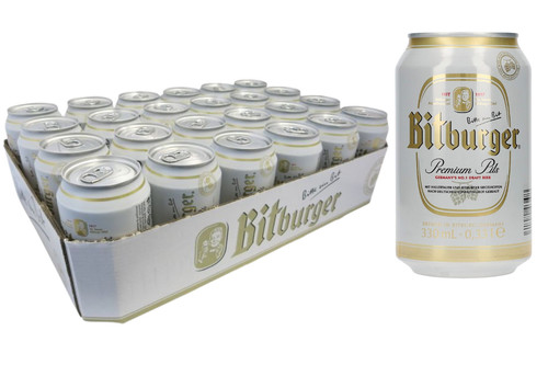 Bitburger premium pils - pils, –