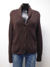 HELDMANN DAMEN STRICKJACKE GR 36 DE / BRAUN & WINTERWARM   ( P 4898 )