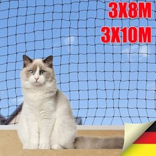 3x8m 3x10m Katzennetz Balkonschutznetz Katzenschutznetz Balkonschutz OHNE Bohren