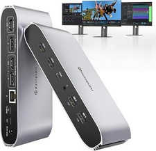 Minisopuru Displaylink Dockingstation für MacBook M1/M2/M3/M4/Windows