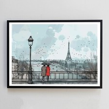 Paar Paris Romantisches