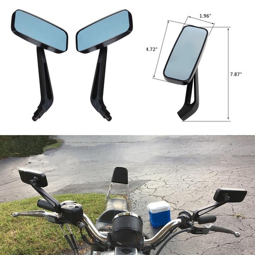 Motorrad spiegel rechteck - motorrad,