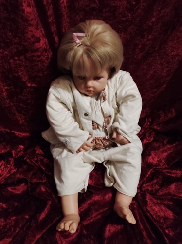 Götz puppe rosa augen - rosa, 55cm