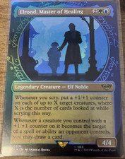 FOIL  Elrond, Master of Healing / Meister - LORD RINGS -  englisch  (nm +) Extra
