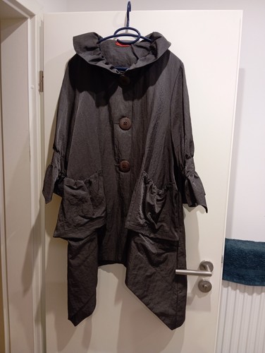 Ausgefallener lagenlook mantel - ausgefallener,