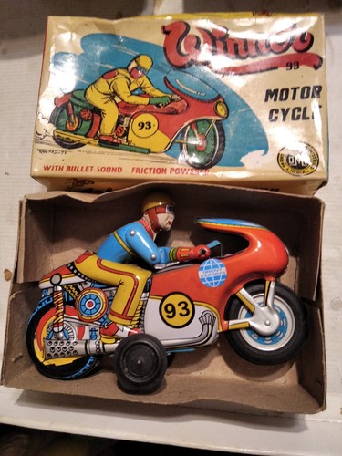 Motorrad blech 60er jahre - -,