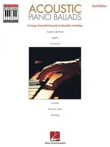 Acoustic piano ballads - piano,
