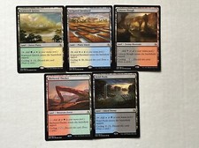 5x CYCLE LANDS - Full Set -
