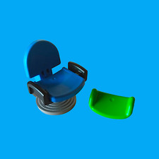 Playmobil - Frisör-Stuhl - mit Kindersitz Sitzerhöhung für Kinder - aus 4413