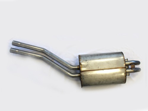 Edelstahl auspuff endtopf - va,