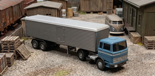 Wiking mercedes 1620 - mercedes,