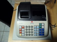 Tischrechner/Kassenautomat Olivetti ECR 7700,Netzteil und Schlüssel Top Kult