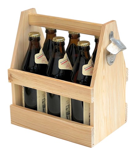Bierträger holz mit - holz,
