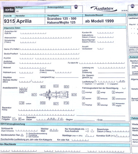 Aprilia scarabeo 125 - aprilia, 125-500