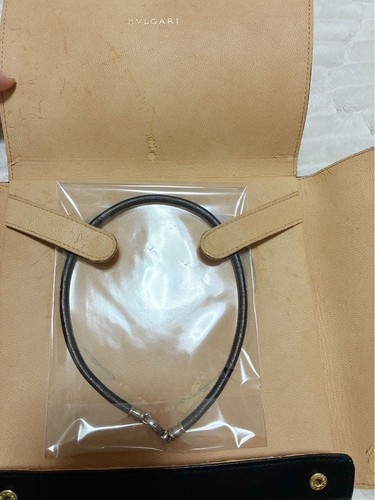 Bvlgari schwarz leder - schwarz,