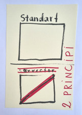 A.R. PENCK Siebdruck "Standart