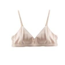 Damen 100% Sand Seide BH Seide