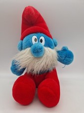 Peyo Papa Schlumpf Schlümpfe 1997 Plüschtier Stofftier ~ 27cm Kuscheltier
