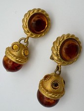 Ohrclips Vintage Designer