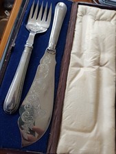 Antikes Silber Vorlegebesteck