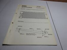 Saba Service Meersburg Stereo H