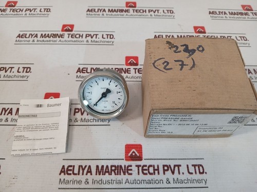 Baumer 4404 druckmanometer - baumer,