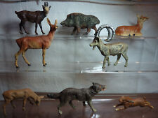 8 verschiedene Waldtiere  von