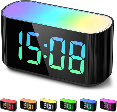 Digitale uhr mit - mit, nachtlicht