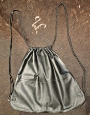 Echtleder-Turnbeutel Rucksack