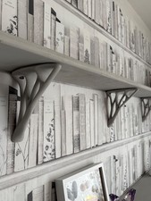 Jugendstil Regal-Konsolen, 3D