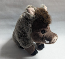 TRUDI Wildschwein Plüschtier Kuscheltier Stofftier ca. 20cm