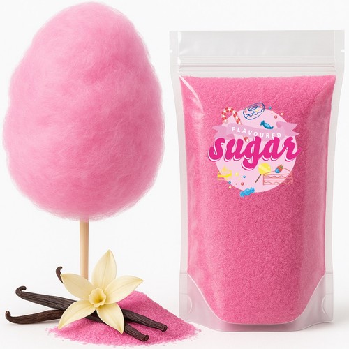 Aromazucker vanille pink - 1,