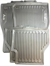 Original Audi A6 4K C8 Fußmatten Gummifußmatten Allwettermatten vorn + hinten 