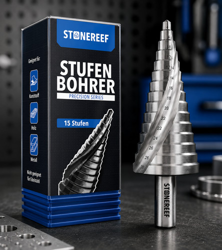 Stufenbohrer 32mm hss stahl - 4-32mm,