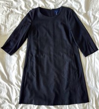 Gant Damen Kleid Wollkleid dunkelblau Gr. 42, *neu*