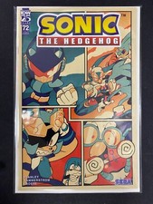 SONIC THE HEDGEHOG #72 COVER B ROTHLISBERGER FIRST PRINT!