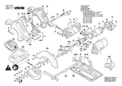 Bosch ersatzteile für gks - gks, 18