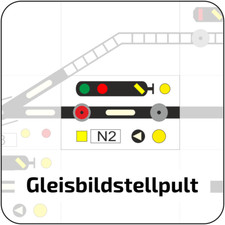 Planungsbogen für Gleisbildstellpult Layout nach SpDrS60