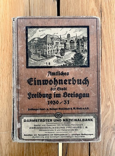 Amtliches einwohnerbuch - amtliches,