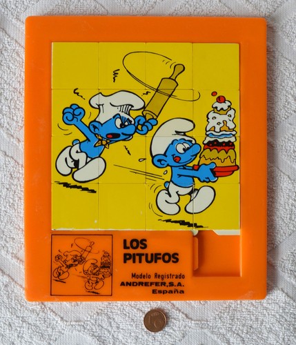 Vintage schiebepuzzle 15 - schiebepuzzle, /