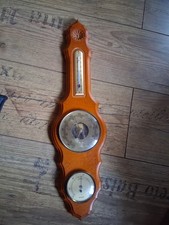 Schönes Altes Barometer/Thermometer Schiffs Design