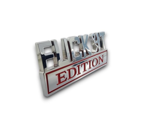 Fuck edition metall - 3d,