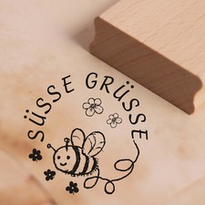 Imker Stempel Holzstempel