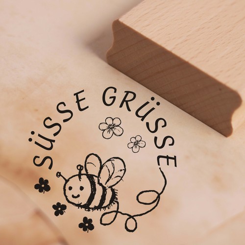 Imker stempel holzstempel - imker,