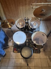 Kinderschlagzeug Set mit 5 Trommel und Hocker, Für Kinder Ab 6 Jahren