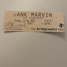 HANK MARVIN TICKET Guitar